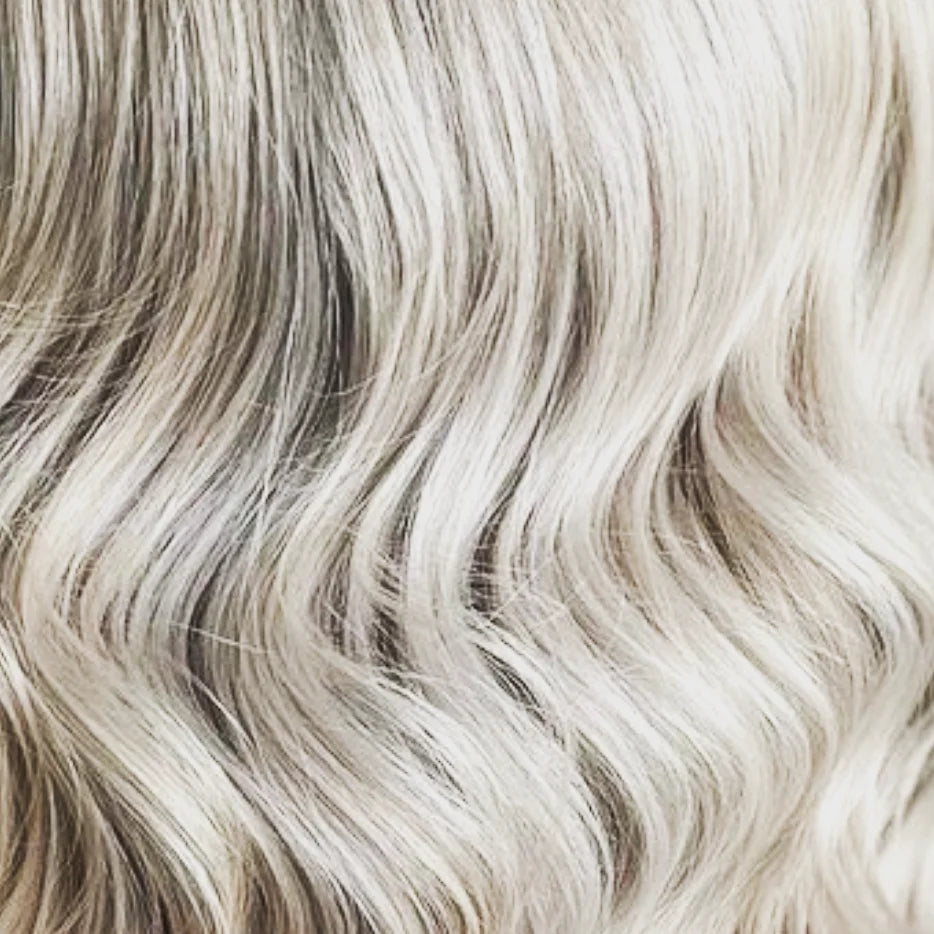 Silver blonde waves – NED.K HAIR